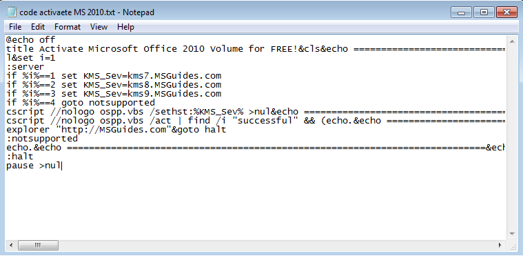 microsoft office 2013 cmd activation