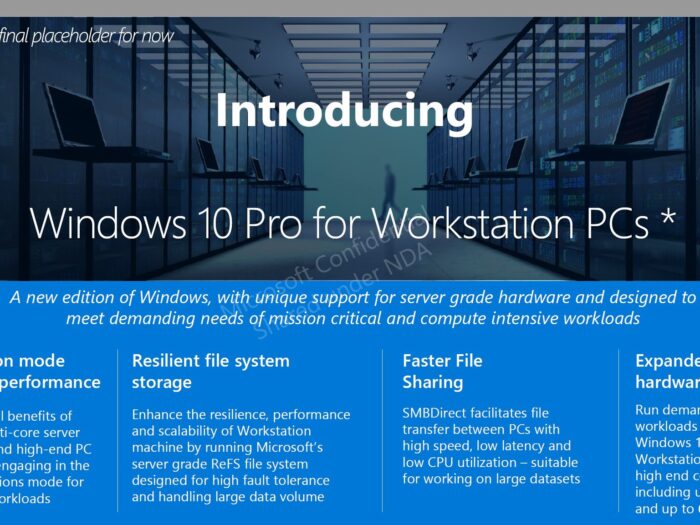 Windows 10 Pro for Workstations Key for Free